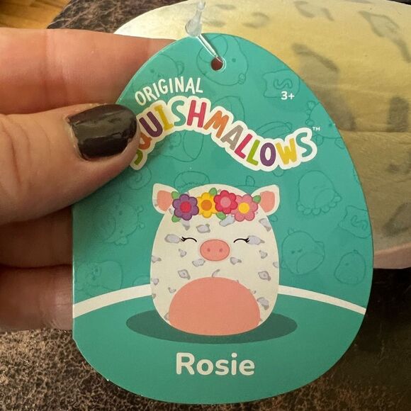 Squishmallows Rosie the Pig 8” Plush - Picture 5 of 6